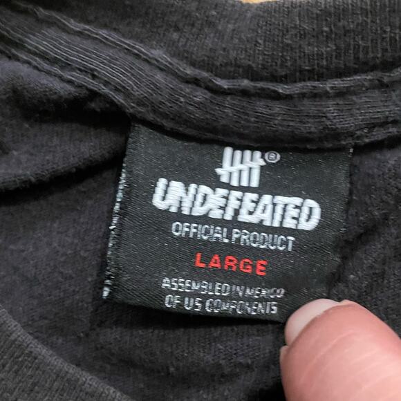 Undefeated 2nd To None T-Shirt streetwear hypebeast skateboarding - Picture 2 of 3